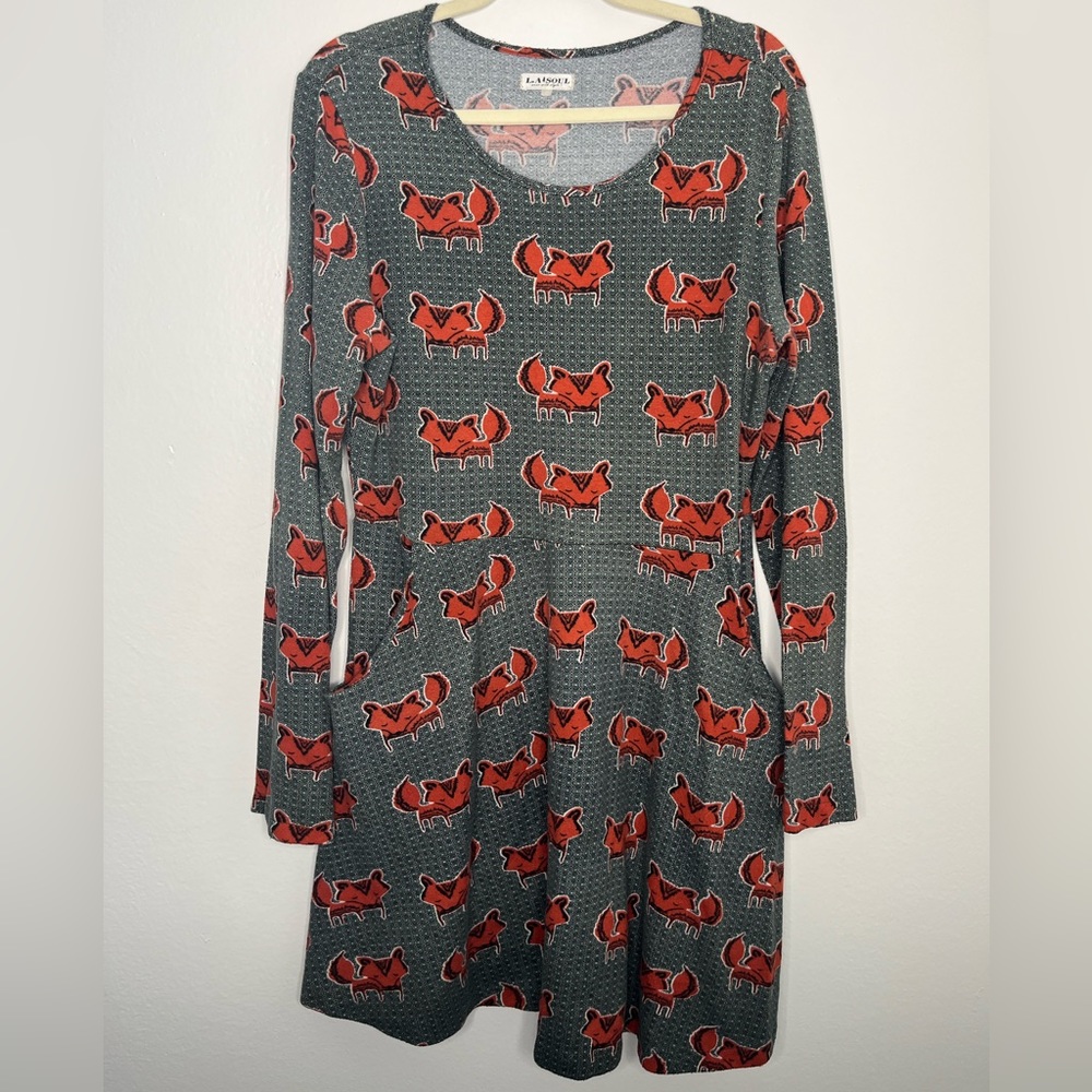 L.A. Soul Long Sleeve MIDI Dress